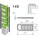 FILTRE À AIR POUR MINI MINI ONE II (R55/R56/R57/R60) 1,4L (95 cv) à partir de avril 2007